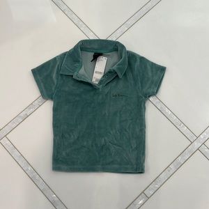 NWT - girls velvet polo - iets frans by urban outfitters